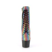 Regenboog 18 cm ADORE-1020REFL-02 pole dance enkellaarzen