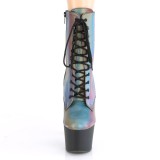 Regenboog 18 cm ADORE-1020REFL pole dance enkellaarzen