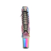 Regenboog 20 cm FLAMINGO-1020RC-REFL pole dance enkellaarzen