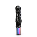 Regenboog 20 cm FLAMINGO-1020RC pole dance enkellaarzen