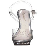 Rhinestones 13 cm LIP-108SD high heeled sandals
