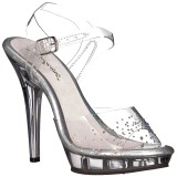 Rhinestones 13 cm LIP-108SD high heeled sandals