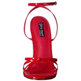 Rood 15 cm DOMINA-108 high heels schoenen voor travestie