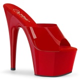 Rood Jelly-Like 18 cm ADORE-701N transparante hakken - pole dance mules