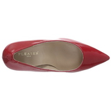 Rood Lak 10 cm CLASSIQUE-20 Hoge Hakken Pumps voor Heren