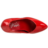 Rood Lak 10 cm DREAM-420 hoge hakken pumps klassiek