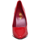 Rood Lak 10 cm VANITY-420 pleaser pumps met puntneus