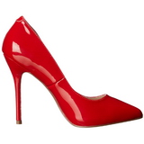 Rood Lak 13 cm AMUSE-20 Hoge Hakken Pumps voor Heren