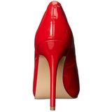 Rood Lak 13 cm AMUSE-20 Hoge Hakken Pumps voor Heren