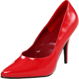 Rood Lak 13 cm SEDUCE-420 Hoge Hakken Pumps voor Heren