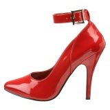 Rood Lak 13 cm SEDUCE-431 Pumps Naaldhakken voor Mannen