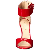 Rood Lak 13 cm SEXY-19 Hoge Avond Sandalen met Hak