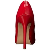 Rood Lak 13 cm SEXY-42 Klassieke Pumps met Hakken