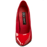 Rood Lak 15 cm SCREAM-01 Dames Pumps met Stiletto Hak