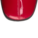 Rood Lak 7,5 cm Funtasma GOGO-306 Dames Laarzen