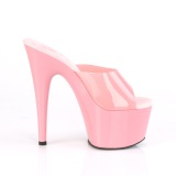 Rose Jelly-Like 18 cm ADORE-701N Exotic stripper high heel mules