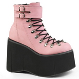 Rose Leatherette 11,5 cm KERA-21 lolita ankle boots wedge platform