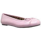 Rose Patent ANNA-01 big size ballerinas shoes