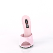 Roze 15 cm DOMINA-101 High heel mules for men