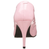 Roze Lak 10 cm VANITY-420 Hoge Hakken Pumps voor Heren