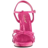 Roze Lak 12 cm FLAIR-420 Dames Sandalen met Hak