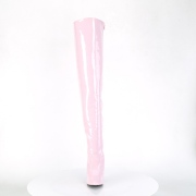 Roze Lak 13 cm SEDUCE-3010 Overknee Laarzen voor Heren