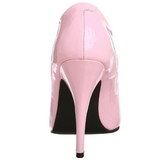 Roze Lak 13 cm SEDUCE-420 Hoge Hakken Pumps voor Heren