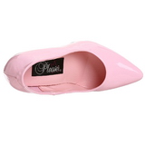 Roze Lak 13 cm SEDUCE-420 Hoge Hakken Pumps voor Heren