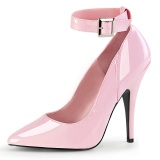 Roze Lak 13 cm SEDUCE-431 Pumps Naaldhakken voor Mannen