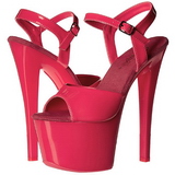 Roze Neon 18 cm Pleaser SKY-309UV Plateau Hoge Hakken