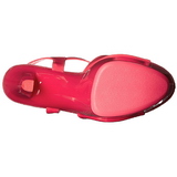 Roze Neon 18 cm Pleaser SKY-309UV Plateau Hoge Hakken
