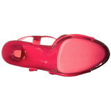 Roze Neon 18 cm Pleaser SKY-309UV Plateau Hoge Hakken