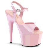 Roze plateau 18 cm ADORE-709 pleaser hoge hakken