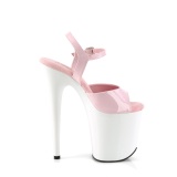 Roze plateau 20 cm FLAMINGO-809 pleaser hoge hakken