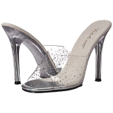 Strass steentjes 11,5 cm FABULICIOUS GALA-01SD dames slippers met hak