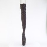 Stretch Nylon Neon 15 cm DELIGHT-3002-1 Sexy Overknee laarzen