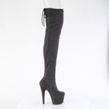 Stretch Nylon Neon 15 cm DELIGHT-3002-1 Sexy Overknee laarzen