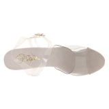 Transparant 10 cm CARESS-408 Dames Sandalen met Hak