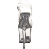 Transparant 19 cm TABOO-708 Plateau Hoge Hakken