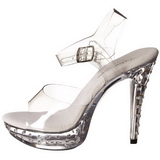 Transparant Strass 13 cm COCKTAIL-508SDT Sandalen met Hoge Hak