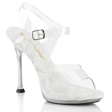 Transparent 11,5 cm CUPID-408 perspex sandals heels shoes