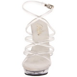 Transparent 13 cm LIP-106 Platform High Heels Shoes