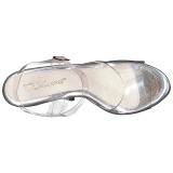 Transparent 13 cm LIP-108MG Womens Shoes with High Heels