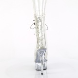 Transparent 15 cm DELIGHT-1021C Exotic stripper ankle boots