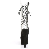 Transparent 18 cm ADORE-700-60FS Exotic pole dance boots