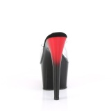 Transparent 18 cm ADORE-701BR Exotic stripper high heel mules