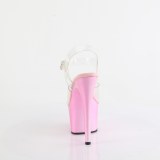 Transparent 18 cm ADORE-708HT Rose platform sandals heels shoes