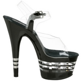 Transparent 18 cm ADORE-708LN High Heels Acrylic Platform