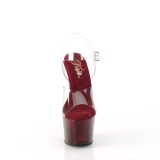 Transparent 18 cm ADORE-708MPP Pole dancing high heels shoes