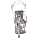 Transparent 18 cm Pleaser MOON-708DM High Heels Platform